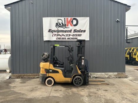 cat-2c6500-mast-forklift #6135